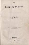 Schmidl Anton Adolf: Das Königreich Dalmatien